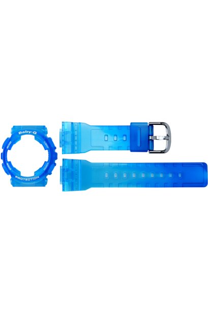 Casio Baby-G กรอบและสาย รุ่น BA-110JM-2A (สีน้ำเงินกึ่งใส)